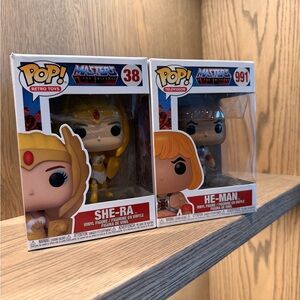 Funko Pop He-Man Vinyl Figure - Red and Tan